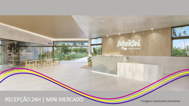 Imagem Apartamento com 1 Quarto à Venda, 28 m² em Praia de Muro Alto - Ipojuca