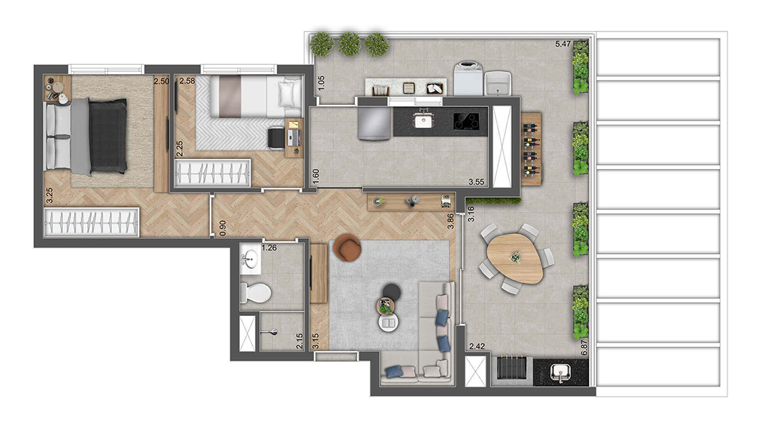 Imagem Apartamento com 1 Quarto à Venda, 30 m²em Belenzinho - São Paulo
