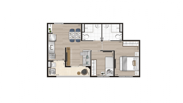 Imagem Apartamento com 2 Quartos à Venda,  em Vila Nova Mazzei - São Paulo