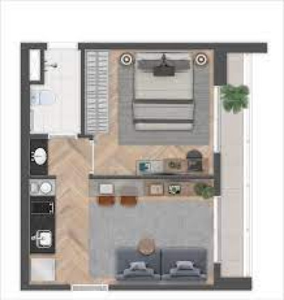 Imagem Apartamento à Venda, 27 m² em Jardim das Acácias - São Paulo Imagem Apartamento à Venda, 27 m² em Jardim das Acácias - São Paulo