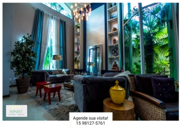 Imagem Casa de Condomínio com 4 Quartos à Venda, 408 m² em Parque Campolim - Sorocaba