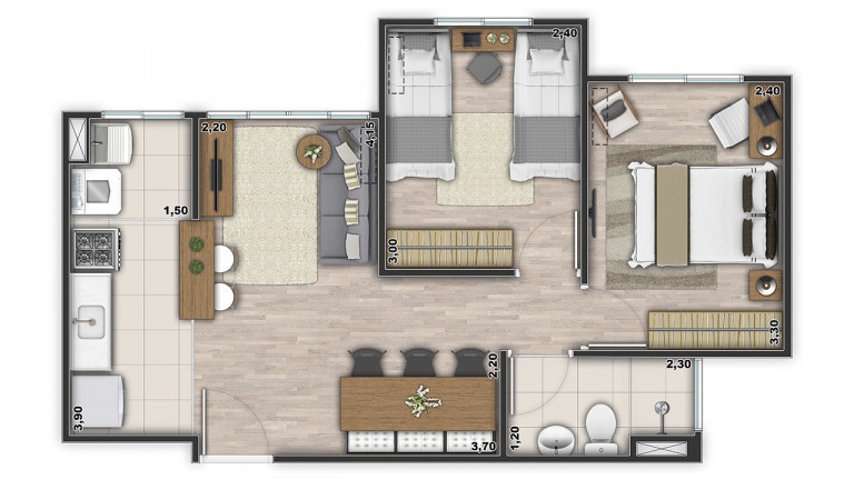 Imagem Apartamento com 2 Quartos à Venda, 53 m² em Pavuna - Rio de Janeiro Imagem Apartamento com 2 Quartos à Venda, 53 m² em Pavuna - Rio de Janeiro