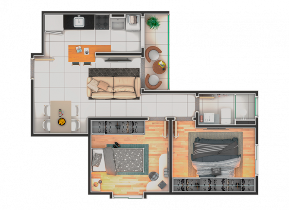 Imagem Apartamento com 2 Quartos à Venda, 48 m² em Vila Oliveira - Mogi das Cruzes Imagem Apartamento com 2 Quartos à Venda, 48 m² em Vila Oliveira - Mogi das Cruzes