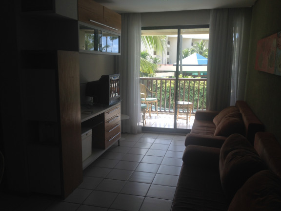 Imagem Apartamento com 1 Quarto para Temporada, 50 m² em Praia de Muro Alto - Ipojuca