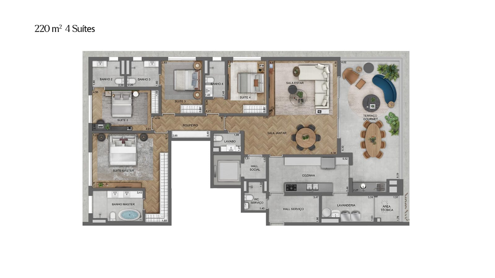 Imagem Apartamento com 4 Quartos à Venda, 219 m²em Vila Ida - São Paulo