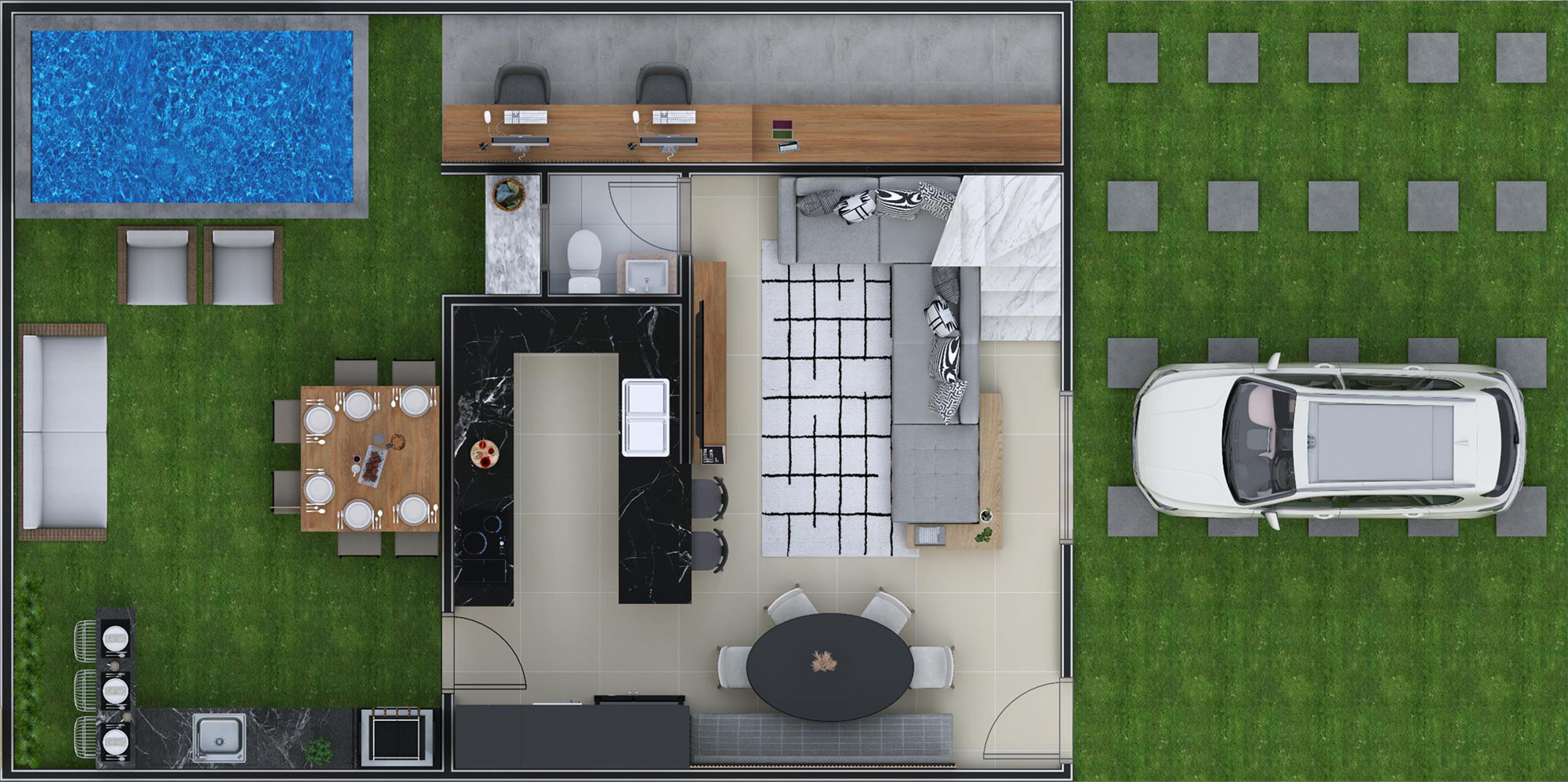 Imagem Casa de Condomínio com 3 Quartos à Venda, 77 m²em Chácara Ondas Verdes - Cotia Imagem Casa de Condomínio com 3 Quartos à Venda, 77 m²em Chácara Ondas Verdes - Cotia