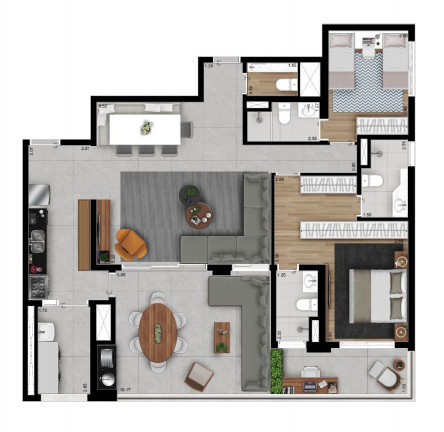Imagem Apartamento com 3 Quartos à Venda, 134 m² em Belenzinho - São Paulo Imagem Apartamento com 3 Quartos à Venda, 134 m² em Belenzinho - São Paulo