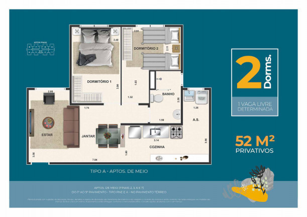 Imagem Apartamento com 2 Quartos à Venda, 52 m² em Jardim de Lourdes - Embu das Artes Imagem Apartamento com 2 Quartos à Venda, 52 m² em Jardim de Lourdes - Embu das Artes