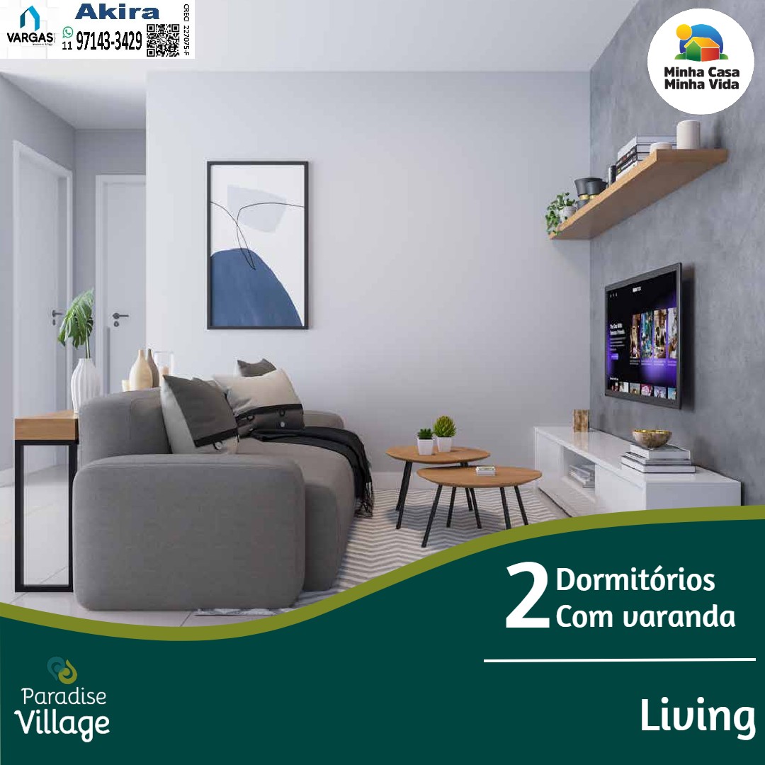 Imagem Apartamento com 2 Quartos à Venda, 44 m² em Parque dos Lagos - Mogi das Cruzes