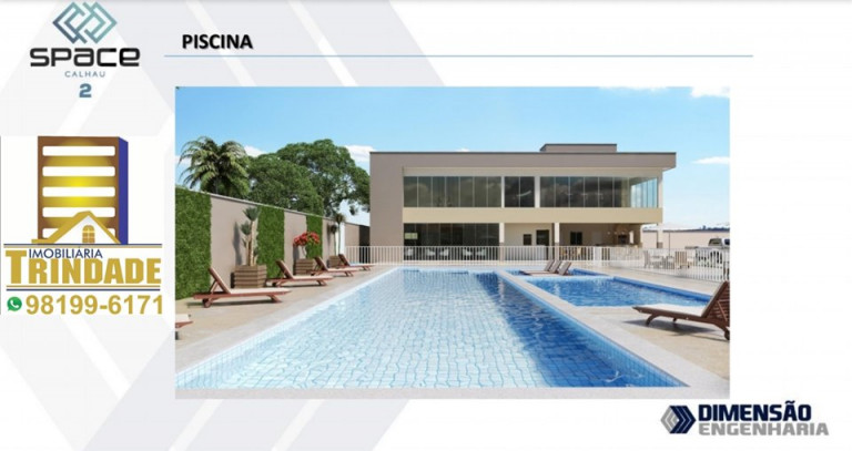 Imagem Apartamento com 2 Quartos à Venda, 59 m² em Parque Athenas - São Luís