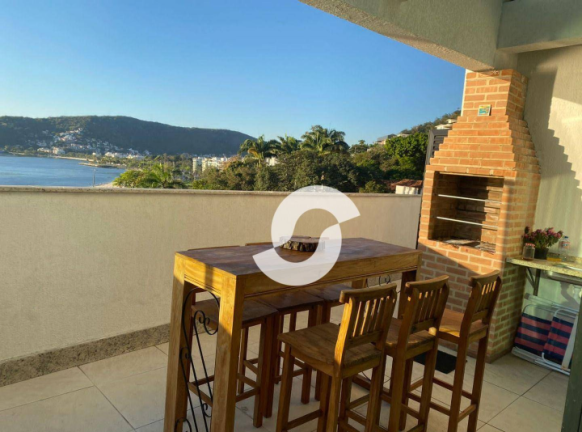 Imagem Cobertura com 3 Quartos à Venda, 200 m² em Charitas - Niterói Imagem Cobertura com 3 Quartos à Venda, 200 m² em Charitas - Niterói