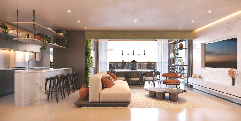 Imagem Apartamento com 3 Quartos à Venda, 110 m²em Água Branca - São Paulo Imagem Apartamento com 3 Quartos à Venda, 110 m²em Água Branca - São Paulo