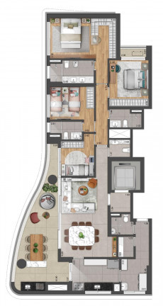 Imagem Apartamento com 2 Quartos à Venda, 93 m² em Sítio Tamboré Alphaville - Barueri Imagem Apartamento com 2 Quartos à Venda, 93 m² em Sítio Tamboré Alphaville - Barueri