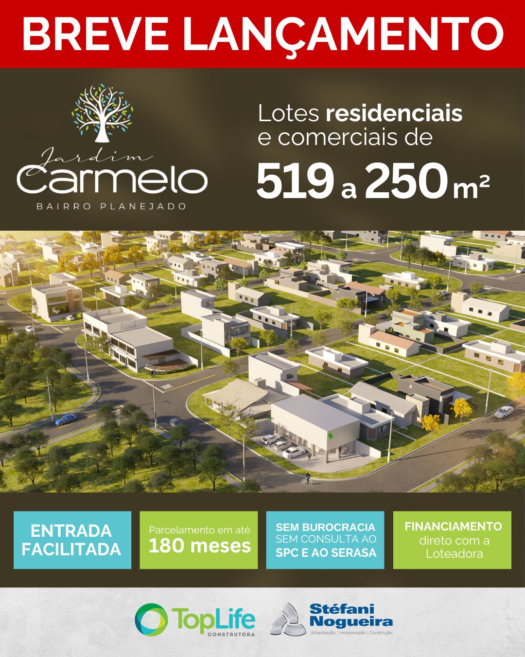 Imagem Terreno à Venda, 250 m² em Monte Carmelo - Cravinhos Imagem Terreno à Venda, 250 m² em Monte Carmelo - Cravinhos