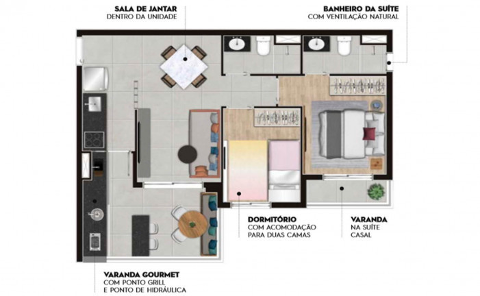 Imagem Apartamento com 2 Quartos à Venda, 61 m² em Vila Leopoldina - São Paulo Imagem Apartamento com 2 Quartos à Venda, 61 m² em Vila Leopoldina - São Paulo