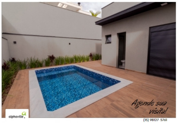 Imagem Casa de Condomínio com 3 Quartos à Venda, 218 m² em Alphaville Nova Esplanada - Votorantim