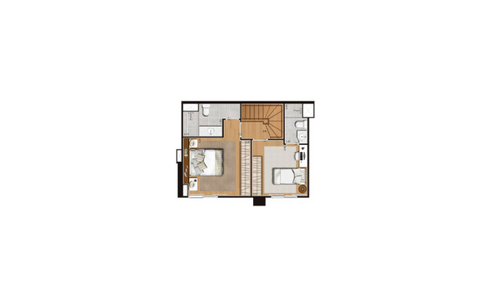Imagem Apartamento com 1 Quarto à Venda, 48 m² em José Menino - Santos