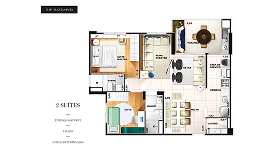 Imagem Apartamento com 2 Quartos à Venda, 77 m²em Centro - Osasco Imagem Apartamento com 2 Quartos à Venda, 77 m²em Centro - Osasco
