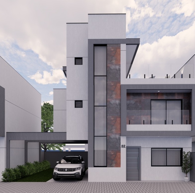 Imagem Sobrado com 3 Quartos à Venda, 129 m² em Capão Raso - Curitiba