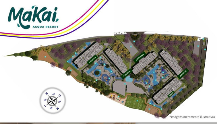 Imagem Apartamento com 2 Quartos à Venda,  em praia muro alto - Ipojuca
