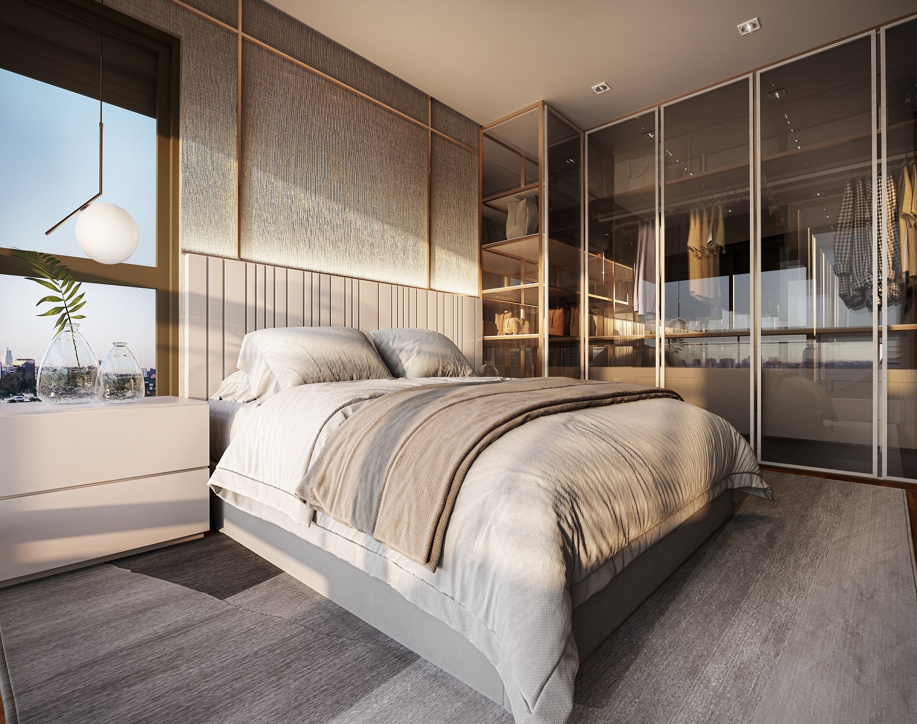 Imagem Apartamento com 2 Quartos à Venda, 74 m² em Alphagran Alphaville - Barueri