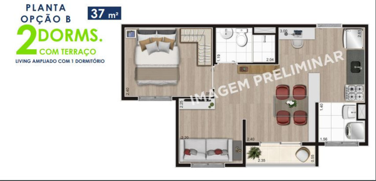 Imagem Apartamento com 2 Quartos à Venda,  em Vila Jaraguá - São Paulo