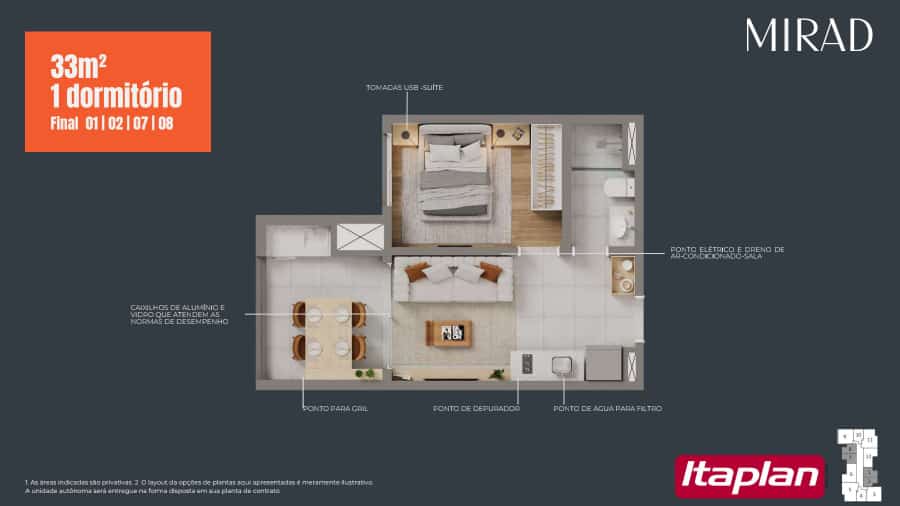 Imagem Apartamento com 2 Quartos à Venda, 59 m²em Saúde - São Paulo