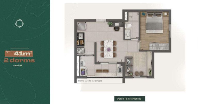 Imagem Apartamento com 2 Quartos à Venda, 41 m² em Água Branca - São Paulo