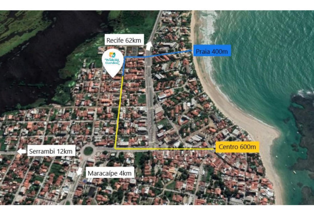 Imagem Flat com 1 Quarto à Venda,  em Centro - Ipojuca