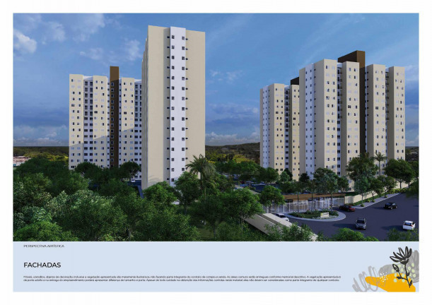 Apartamento com 2 Quartos à Venda, 52 m² em Jardim de Lourdes - Embu das Artes