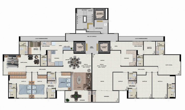 Imagem Apartamento com 4 Quartos à Venda, 140 m² em Boa Viagem - Recife Imagem Apartamento com 4 Quartos à Venda, 140 m² em Boa Viagem - Recife