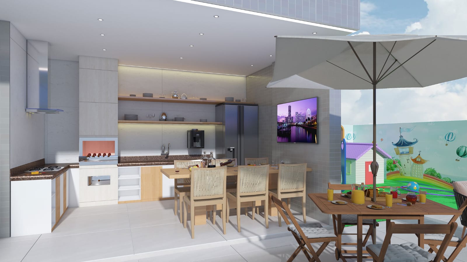 Imagem Apartamento com 3 Quartos à Venda, 98 m² em Praia de Itaparica - Vila Velha Imagem Apartamento com 3 Quartos à Venda, 98 m² em Praia de Itaparica - Vila Velha
