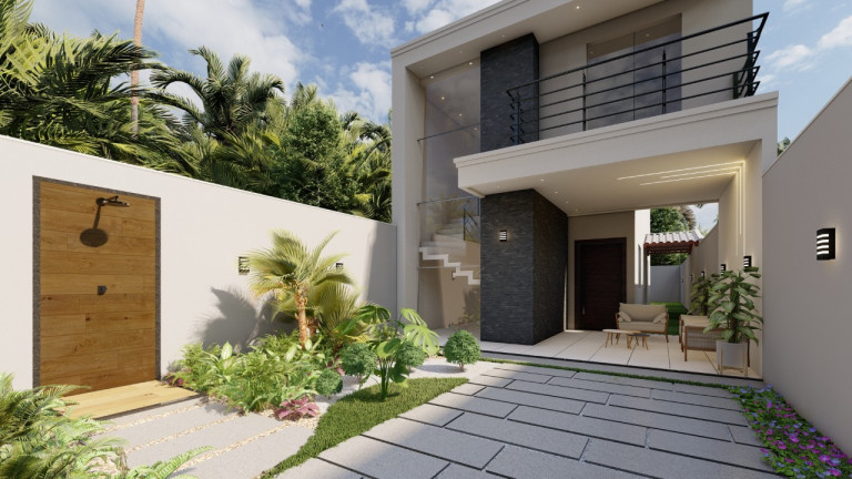 Imagem Casa com 3 Quartos à Venda, 117 m² em Luzardo Viana - Maracanaú Imagem Casa com 3 Quartos à Venda, 117 m² em Luzardo Viana - Maracanaú