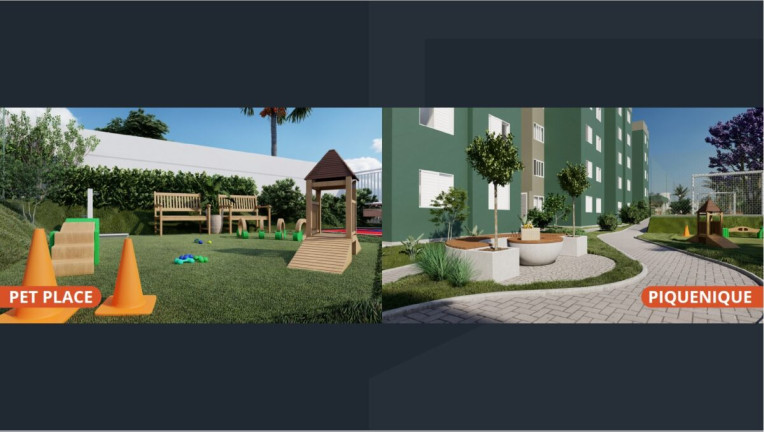 Imagem Apartamento com 2 Quartos à Venda, 44 m² em Residencial Cosmos - Campinas