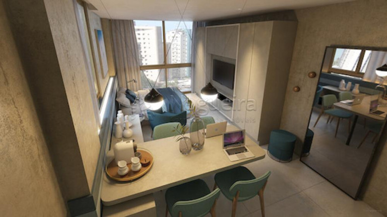 Apartamento com 1 Quarto à Venda, 28 m² em Boa viagem - Recife