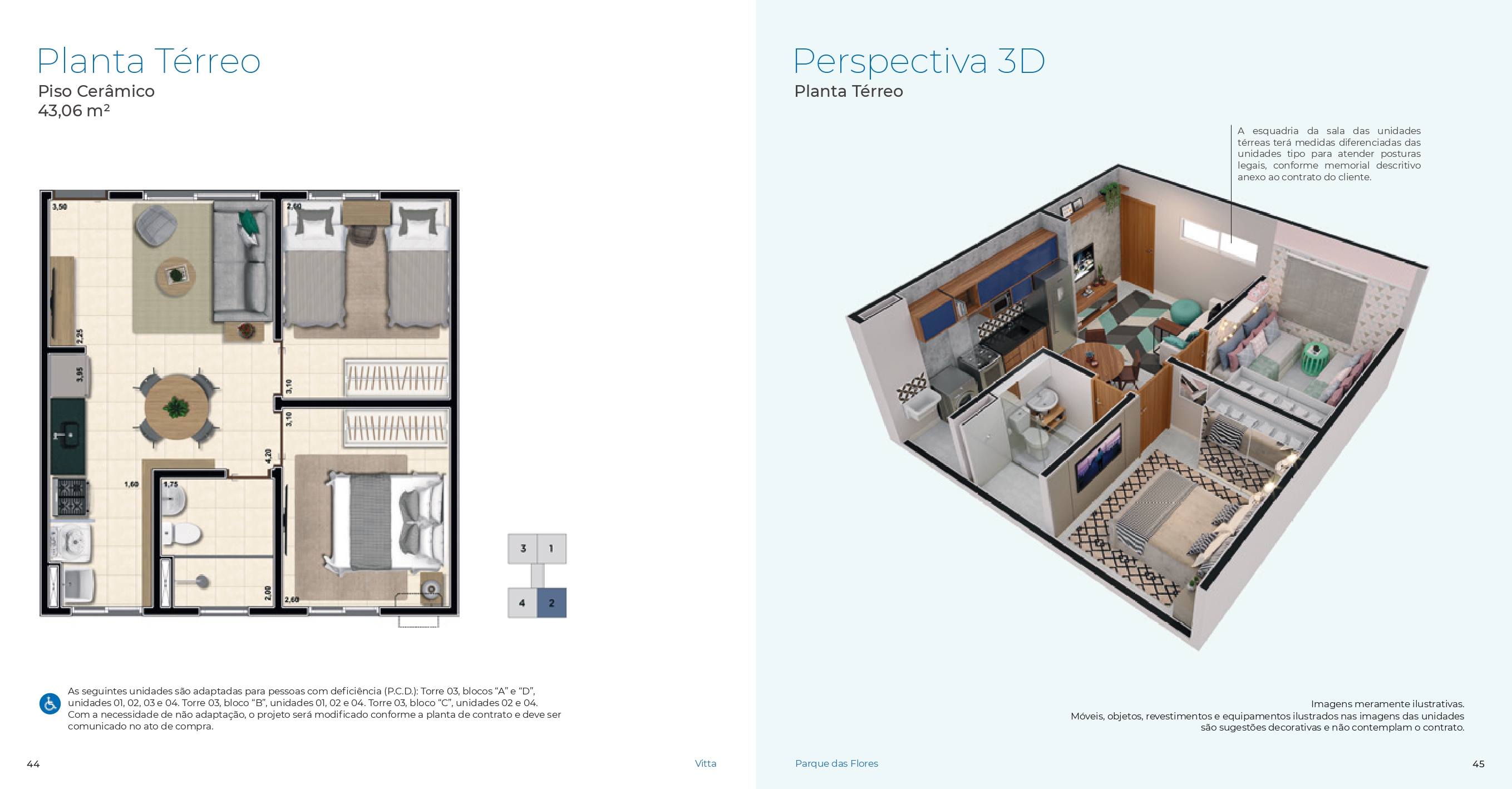 Imagem Apartamento com 2 Quartos à Venda, 43 m²em Ipiranga - Ribeirão Preto