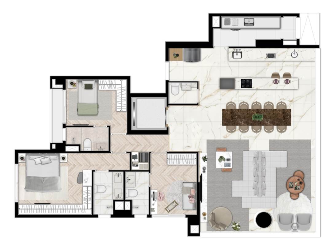 Imagem Apartamento com 3 Quartos à Venda ou Locação, 144 m²em Sumarezinho - São Paulo