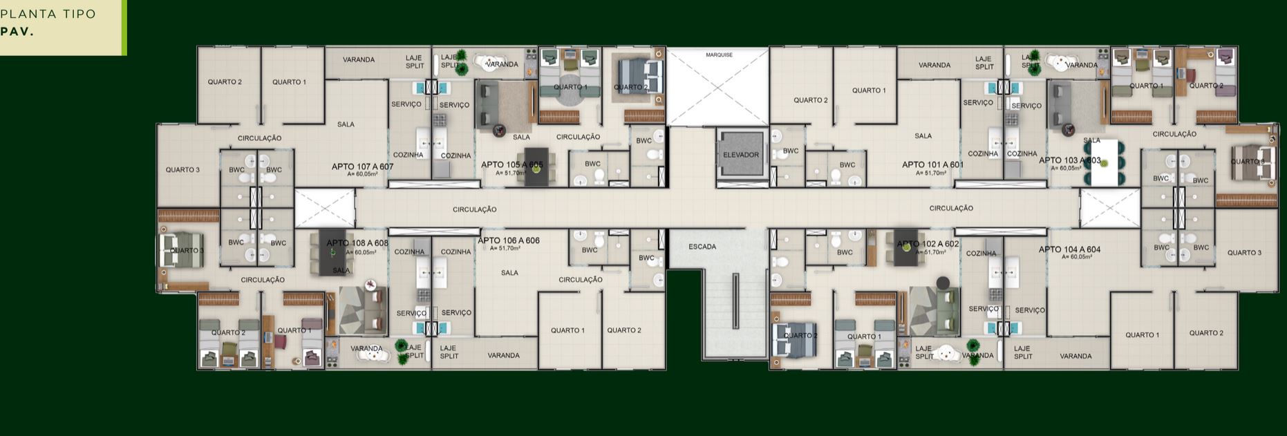 Imagem Apartamento com 3 Quartos à Venda, 60 m² em Nossa Senhora da Conceição - Paulista