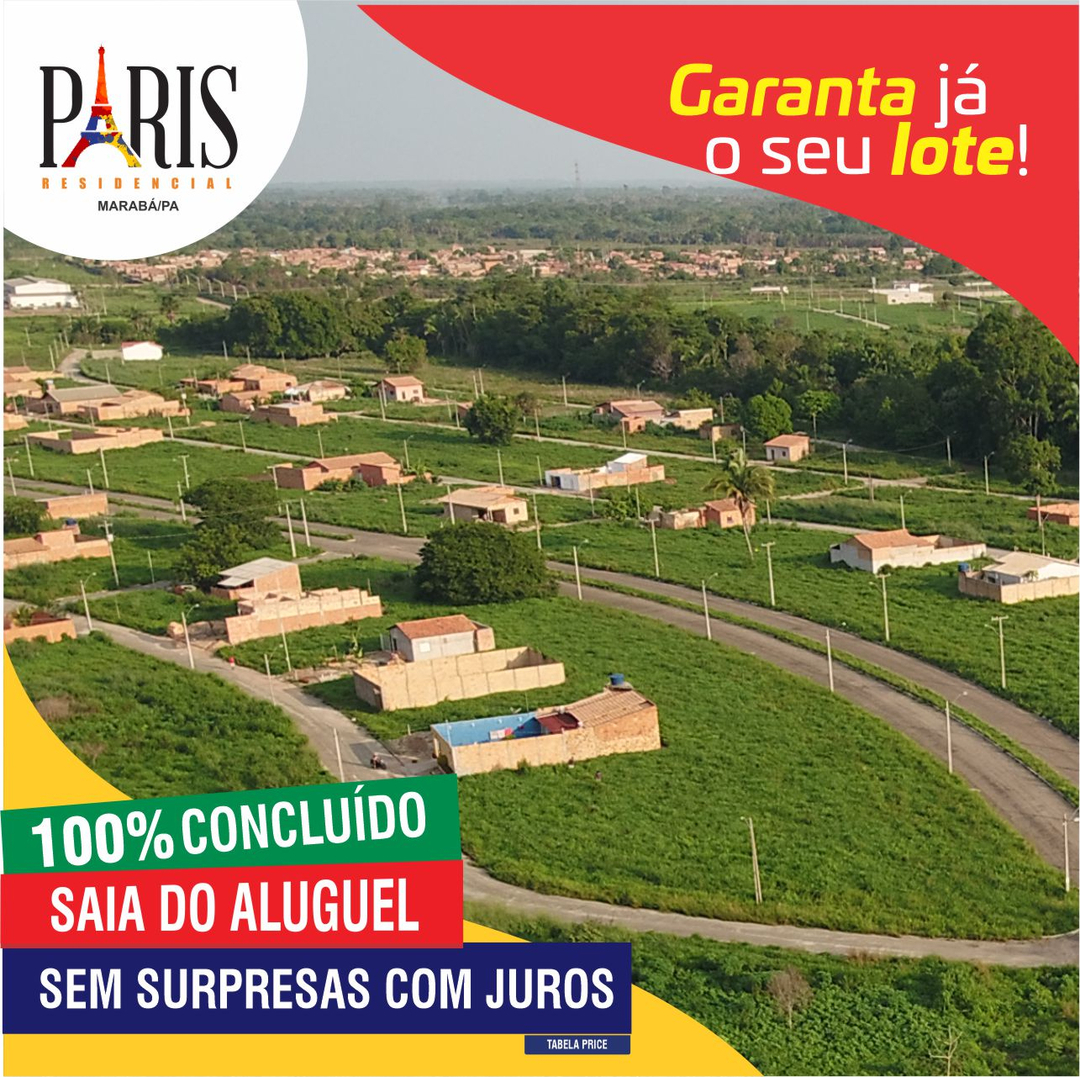 Imagem Terreno à Venda, 276 m²em PARIS - MARABA Imagem Terreno à Venda, 276 m²em PARIS - MARABA