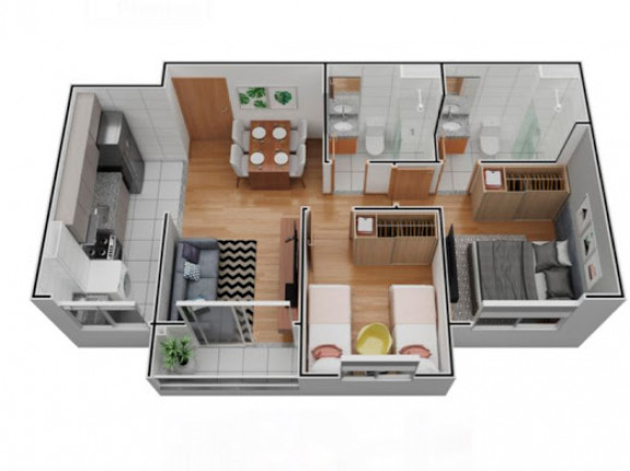 Imagem Apartamento com 2 Quartos à Venda, 46 m² em Encantado - Rio De Janeiro