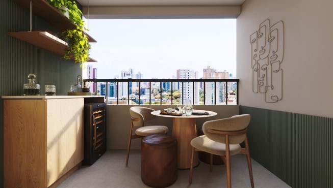 Imagem Apartamento com 2 Quartos à Venda, 50 m² em Várzea - Recife