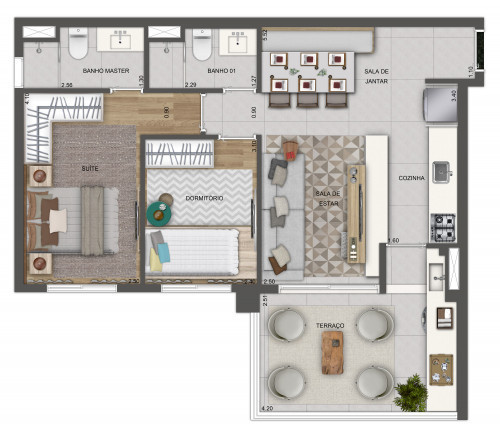 Imagem Apartamento com 2 Quartos à Venda, 64 m² em Jardim Prudência - São Paulo Imagem Apartamento com 2 Quartos à Venda, 64 m² em Jardim Prudência - São Paulo