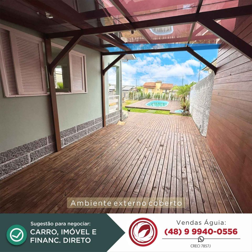 Imagem Casa com 3 Quartos à Venda, 138 m²em Demboski - Içara Imagem Casa com 3 Quartos à Venda, 138 m²em Demboski - Içara