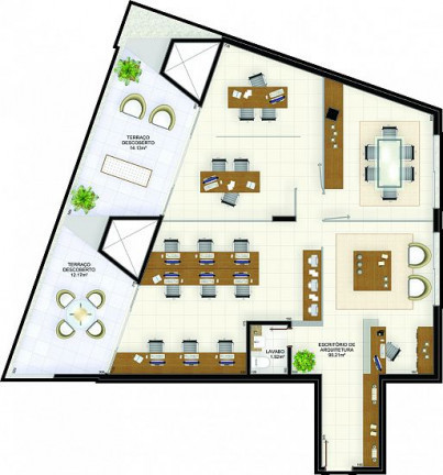 Imagem Sala Comercial à Venda ou Locação, 90 m² em Centro - Criciúma Imagem Sala Comercial à Venda ou Locação, 90 m² em Centro - Criciúma