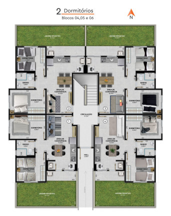 Imagem Apartamento com 2 Quartos à Venda, 42 m² em Cristo Rei - Içara Imagem Apartamento com 2 Quartos à Venda, 42 m² em Cristo Rei - Içara