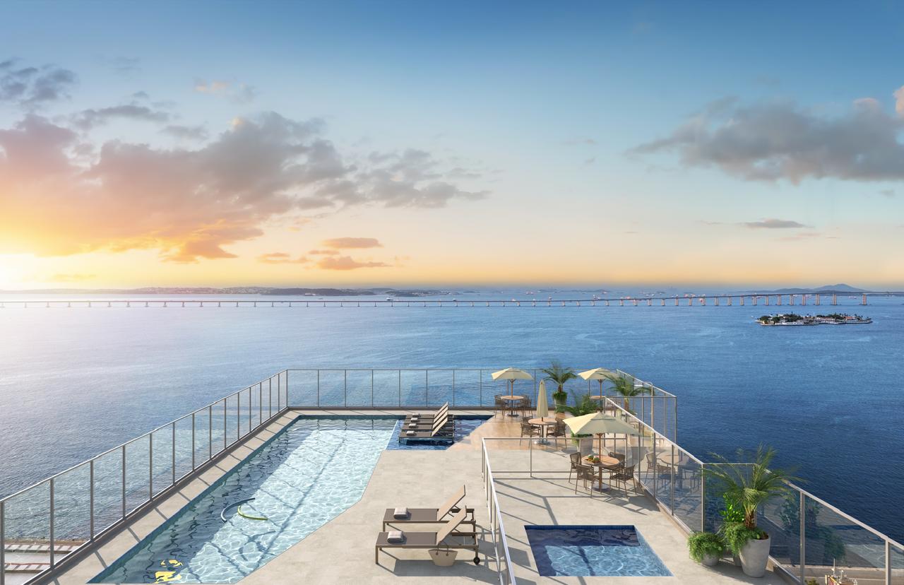 Imagem Apartamento com 1 Quarto à Venda, 33 m²em Gamboa - Rio de Janeiro