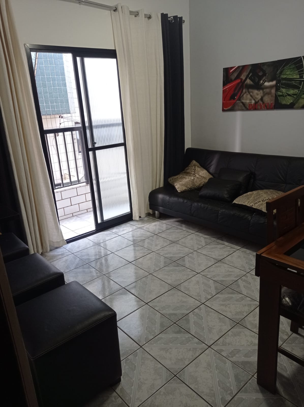 Imagem Apartamento com 1 Quarto à Venda, 45 m²em Ocian - Praia Grande