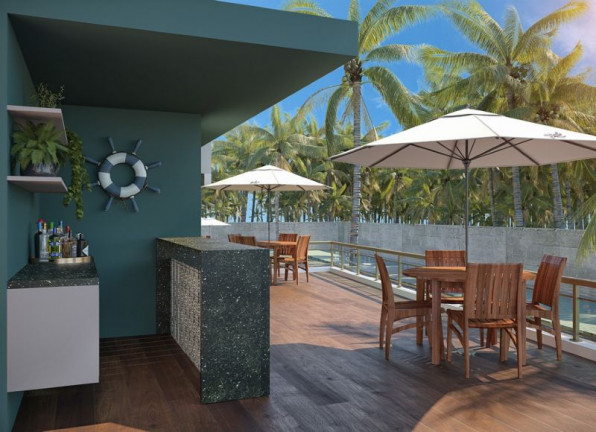 Imagem Apartamento com 1 Quarto à Venda, 23 m² em Loteamento Porto de Galinhas - Ipojuca