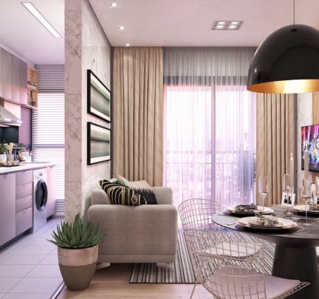 Imagem Apartamento com 3 Quartos à Venda, 47 m² em Novo Mundo - Curitiba