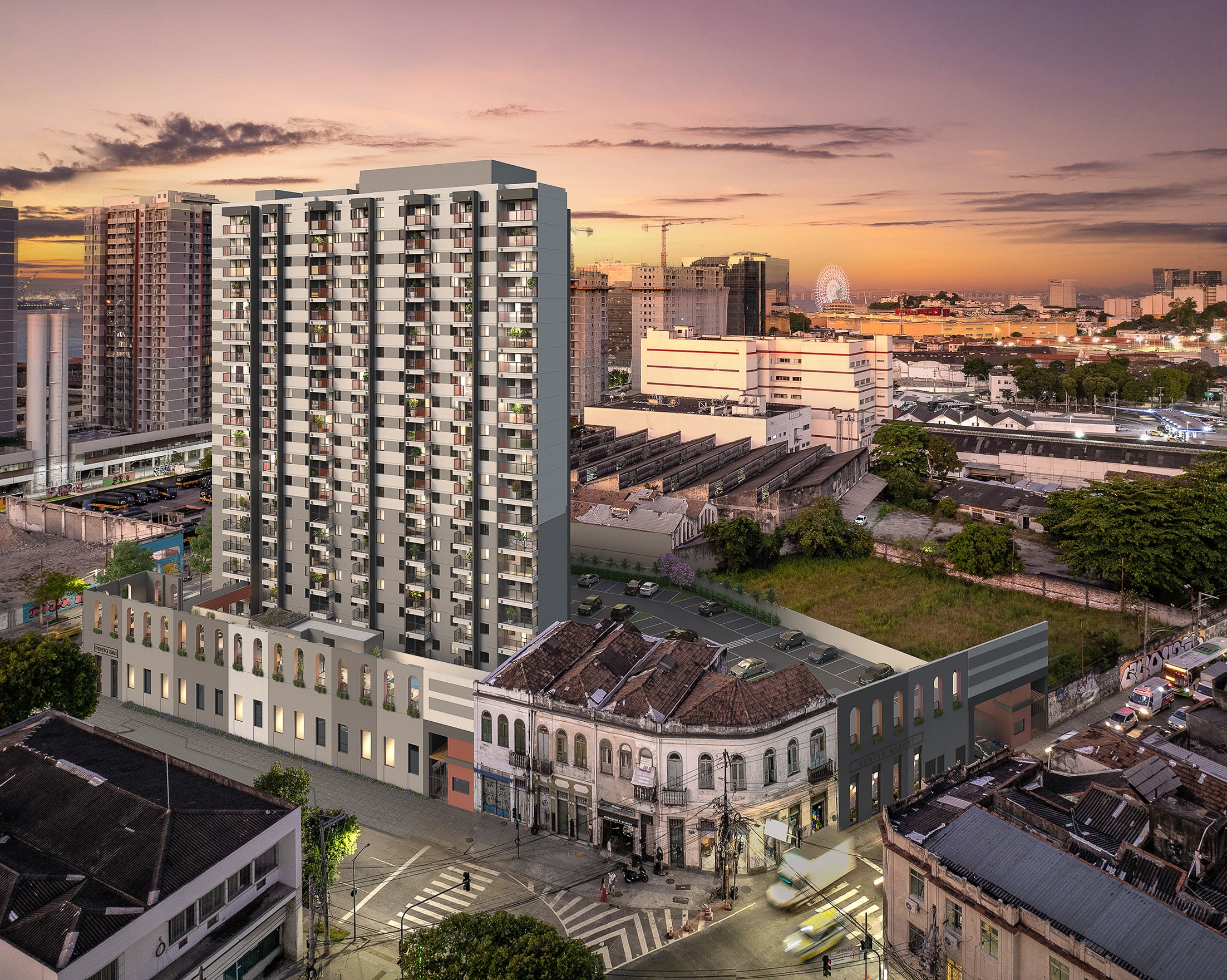 Apartamento com 2 Quartos à Venda, 55 m² em Santo Cristo - Rio de Janeiro